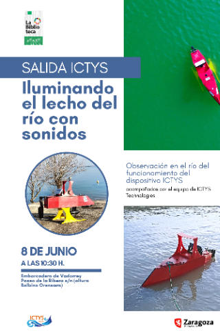 Salida ICTYS Iluminando el lecho del río con sonidos – Ayuntamiento de Zaragoza