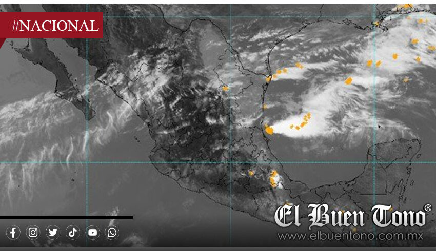  Intensas lluvias, granizadas y tolvaneras hoy domingo por el ingreso de 2 frentes fríos