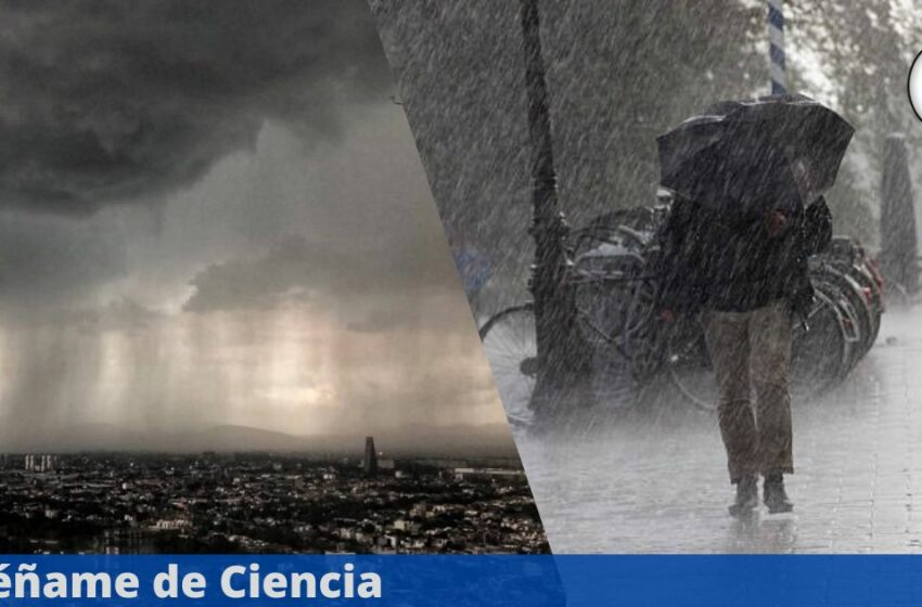 ¡Saca el paraguas! CONAGUA pronostica lluvias torrenciales y descenso de temperaturas …