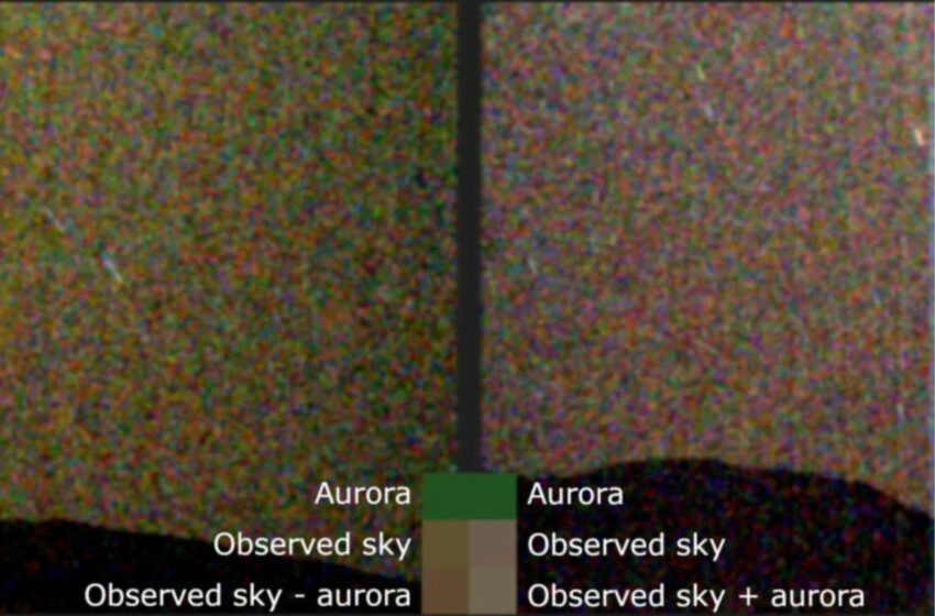 Detectan auroras visibles en Marte por primera vez
