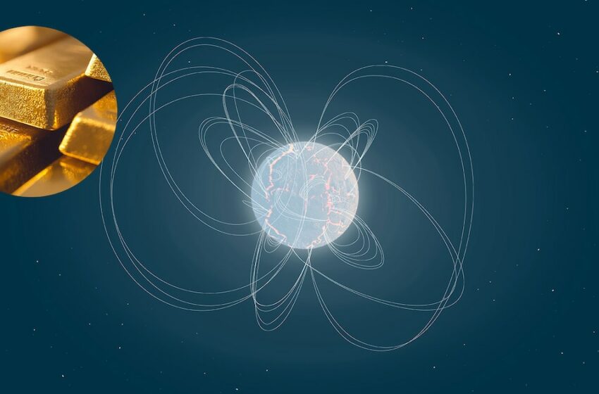 Una estrella muerta podría ser la clave del origen del oro en el universo