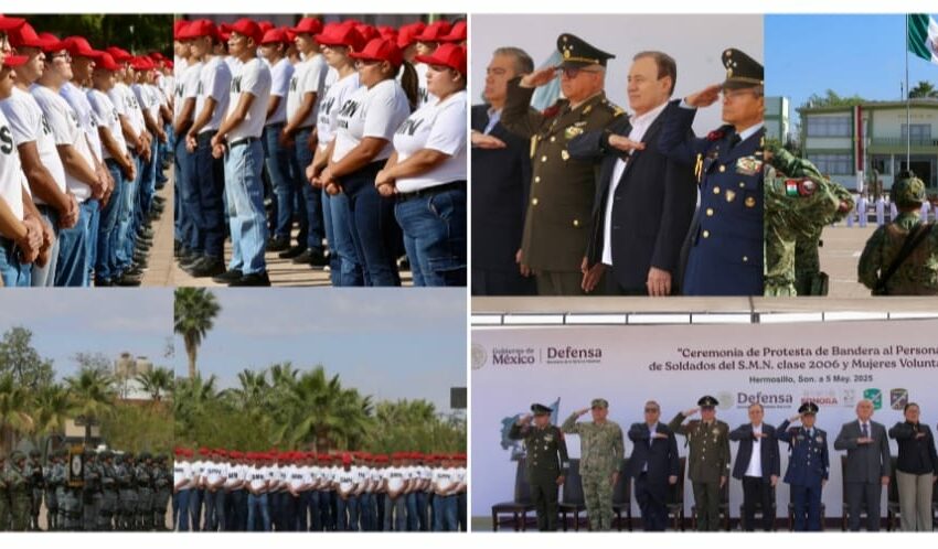  Encabeza Gobernador Durazo Ceremonia de Protesta a jóvenes del Servicio Militar en …