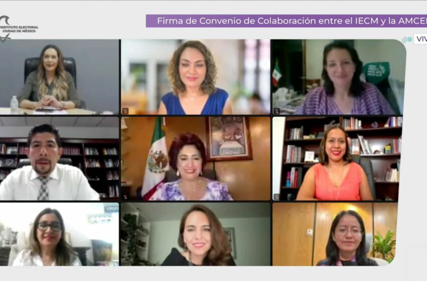 Colaboran IECM y AMCEE en construcción de entornos más seguros y equitativos para las …