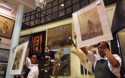 Casi 2 mil obras de la colección Fobaproa se malbarataron en subastas públicas