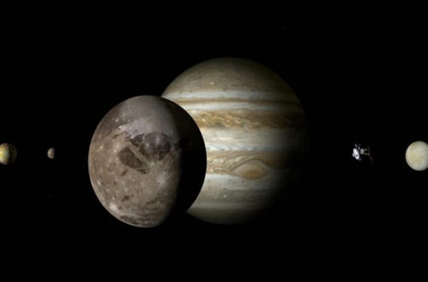 Detectan un océano subterráneo en otra luna de Júpiter