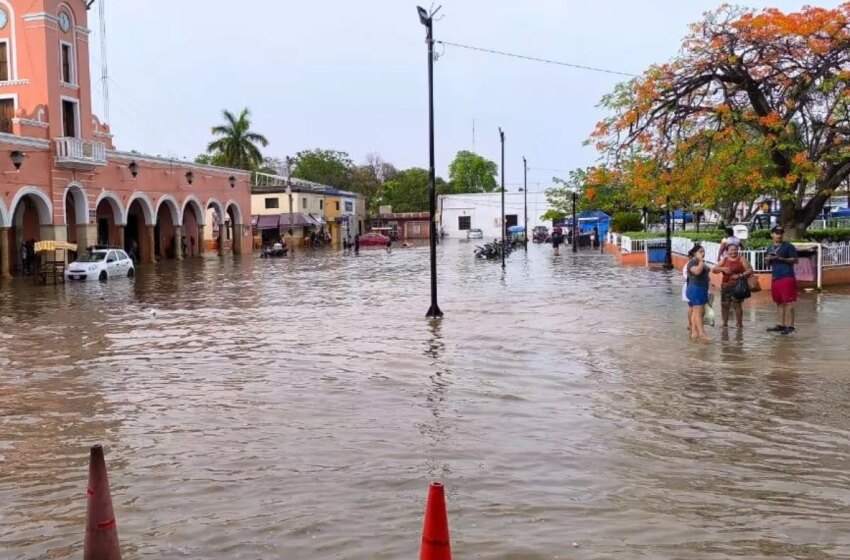 Yucatán: Lluvias asociadas al Frente Frío 42 inundan Maxcanú – Poresto.net