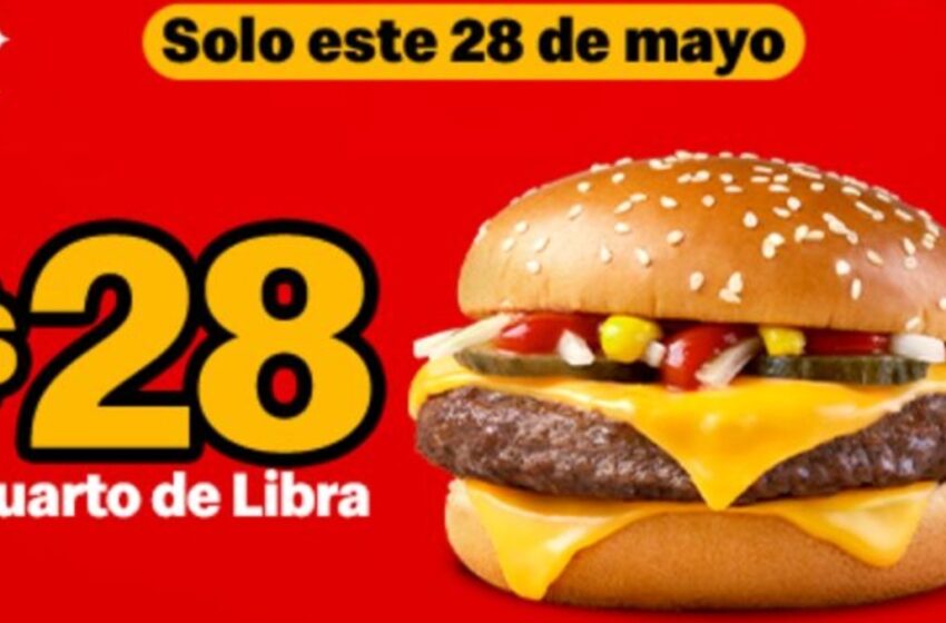  McDonalds vende hamburguesas a 28 pesos: ¿A qué hora termina la promo? – Milenio