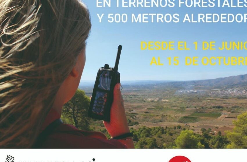 Medio Ambiente informa sobre la prohibición del uso del fuego en terrenos forestales … – Onda Cero