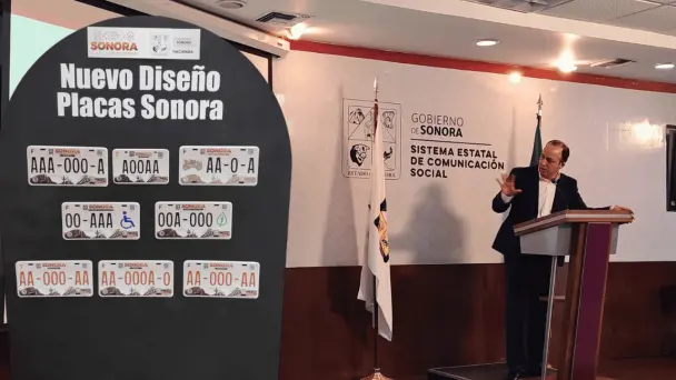Gobierno de Sonora renueva diseño de placas – Expreso