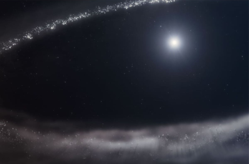 La NASA descubrió discos helados de agua en el borde de un sistema estelar joven