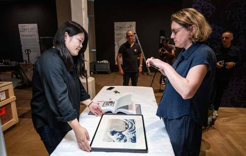 Abrirán exposición de Katsushika Hokusai en Nantes