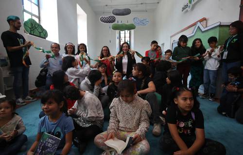 La ludoteca Chacuacos recibió ayer a sus primeros pequeños visitantes
