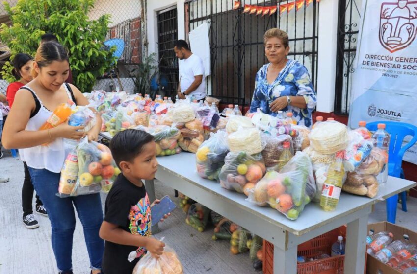 Familias de Jojutla reciben despensas del Banco de Alimentos – La Unión de Morelos