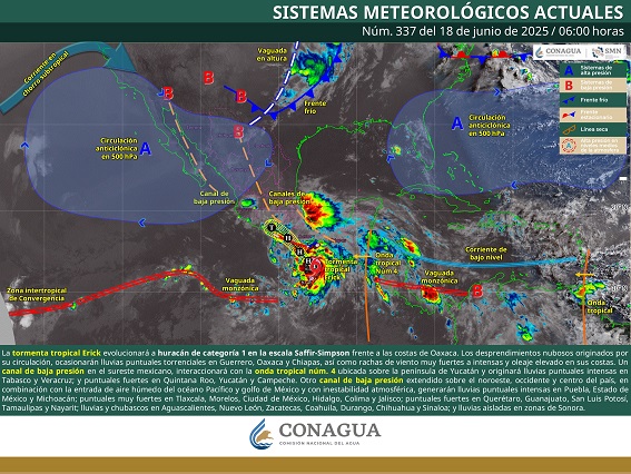Para hoy miércoles, lluvias puntuales puntuales intensas en Michoacán – Esfera Noticias