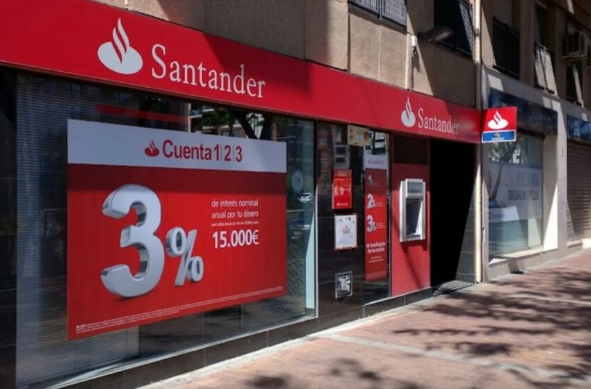 El Banco Santander avisa de que pausará estos servicios este sábado durante unas horas