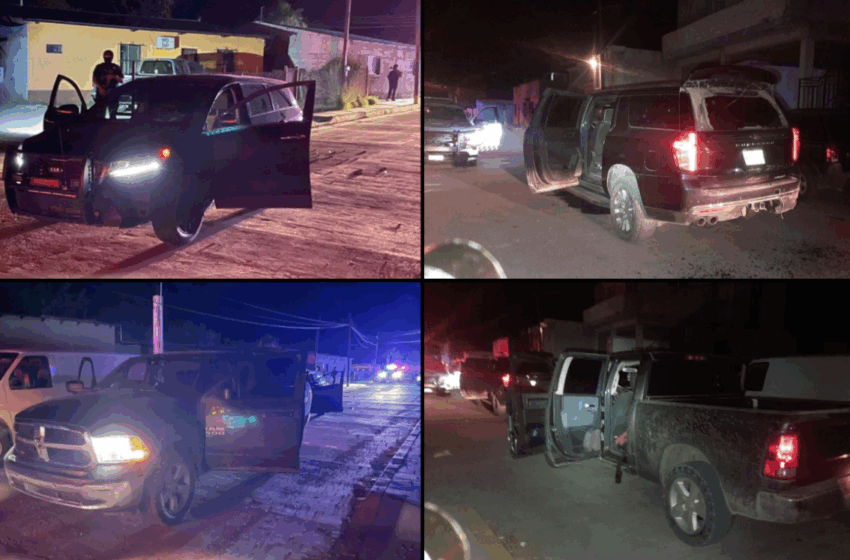 Cinco elementos de la Guardia Nacional heridos por presuntos delincuentes, en Sonora