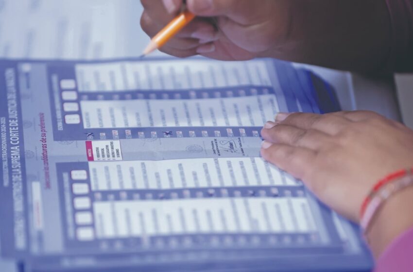  En elección judicial nulidad y recuadros vacíos alcanzan hasta 43% en estados
