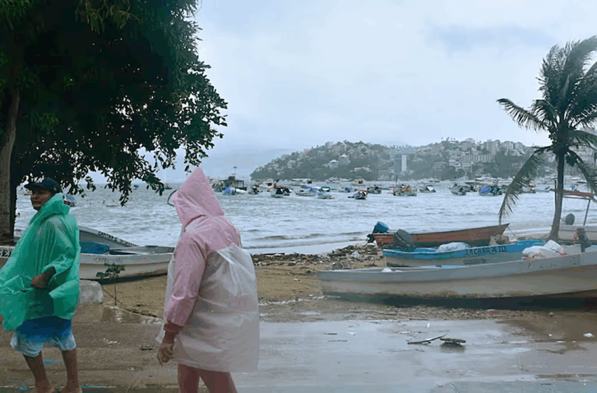 Tormenta tropical Dalila se aleja del país, pero continúa provocando lluvias intensas