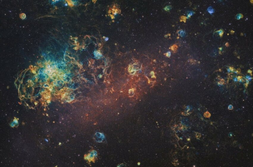  Una galaxia vecina como nunca la habías visto: El Hubble revela una imagen que parece irreal