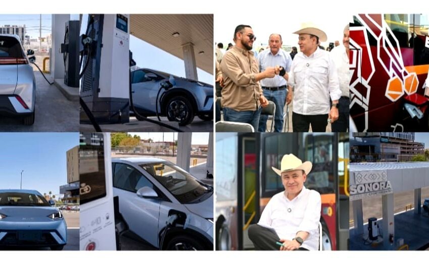 Gobernador Durazo convierte a Sonora en modelo nacional de electromovilidad; apertura …
