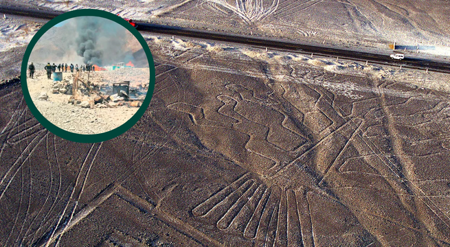 Minería ilegal avanza en las Líneas de Nasca ante mirada pasiva del Estado – Latina