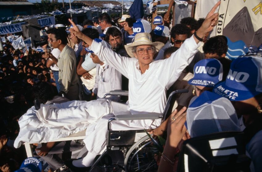 Muere en el exilio la expresidenta de Nicaragua Violeta Chamorro a los 95 años