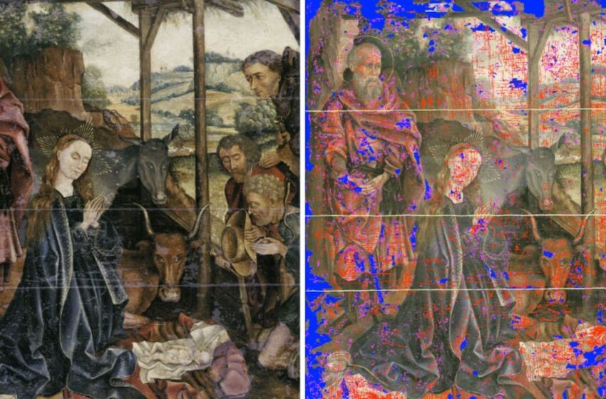 Una máscara digital con inteligencia artificial revoluciona la restauración de arte