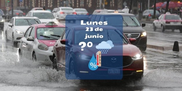 ¿Saldrás hoy? Pronostican lluvias fuertes en casi toda la CDMX