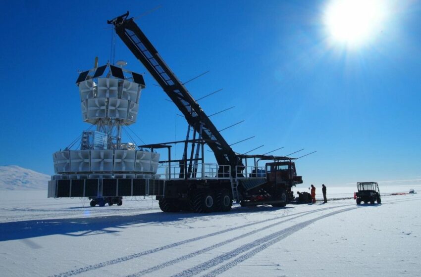 El hielo de la Antártida envía señales: el misterioso mensaje cósmico que desafía a la física