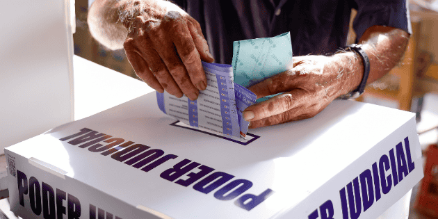 INE reporta gran avance en recepción de paquetes electorales de la elección judicial