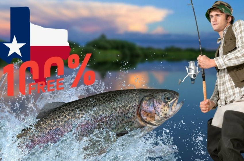 Autorizan pesca sin licencia en Texas en estos días; Laredo está entre los lugares permitidos