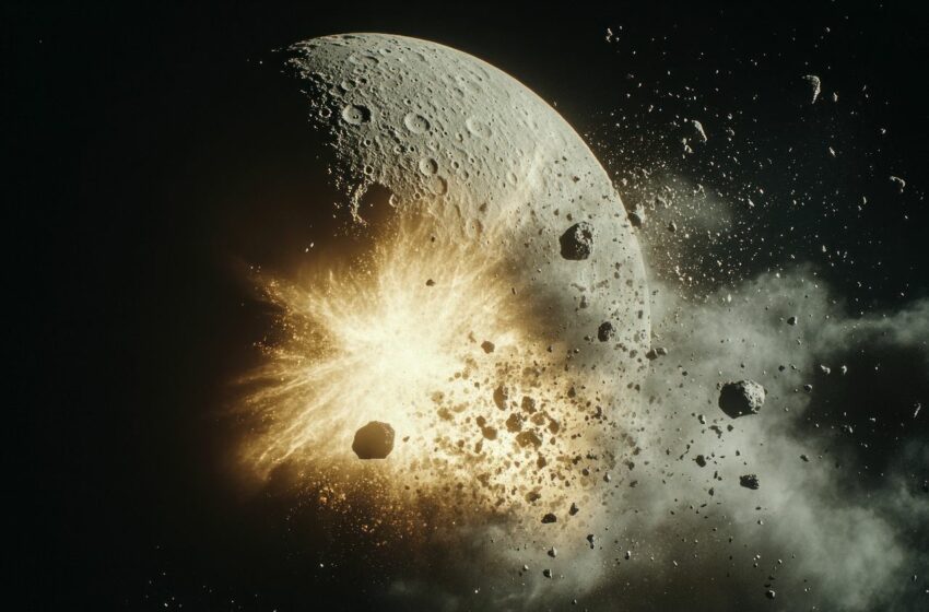 «Sería la madre de todas las lluvias de meteoros»: impacto del 2024 YR4 con la Luna enviaría millones de fragmentos