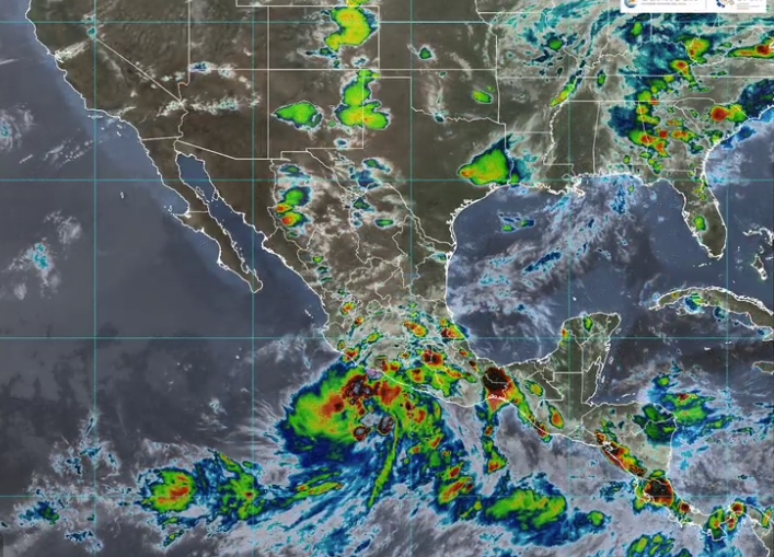 Prevén lluvias intensas en cuatro entidades por tormenta tropical 'Dalila' – La Jornada