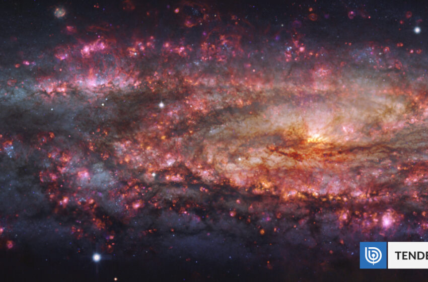 Telescopio en Chile obtuvo la imagen más detallada de una galaxia: cubre 65.000 años luz de ancho