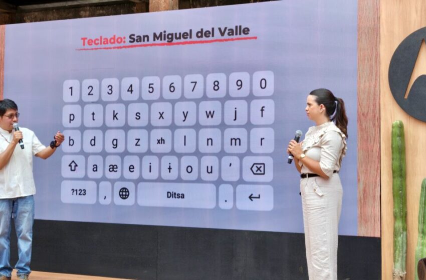 Motorola lanza teclados en zapoteco