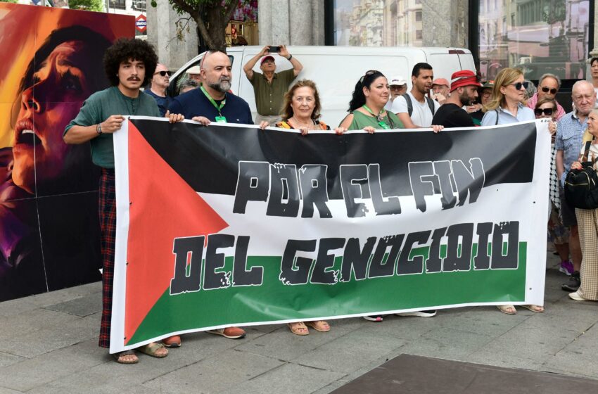 El mundo de la cultura exige parar la guerra y una paz justa para Gaza con manifestaciones en toda España