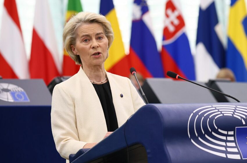  Von der Leyen se enfrenta a una moción de censura clave en el Parlamento Europeo
