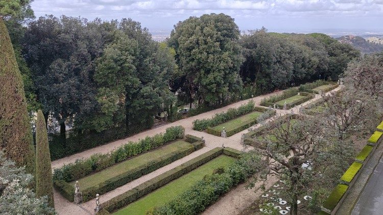 Los jardines de Castel Gandolfo