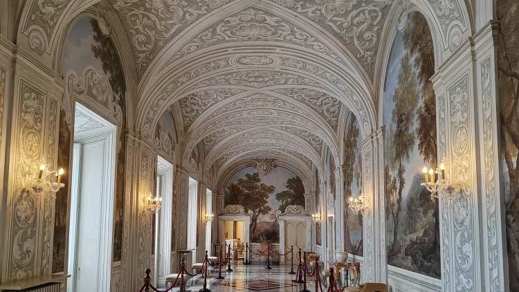Las salas del Palacio Apostólico
