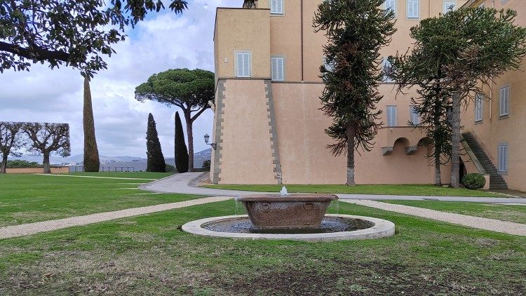 Los jardines de Castel Gandolfo