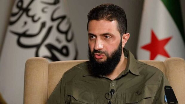 Ahmed Al-Shaara, conocido tambien como Al-Golani por su nombre de guerra