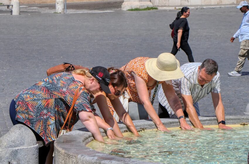 Italia sufre una de las mayores olas de calor de las últimas décadas, con temperaturas … – El Mundo