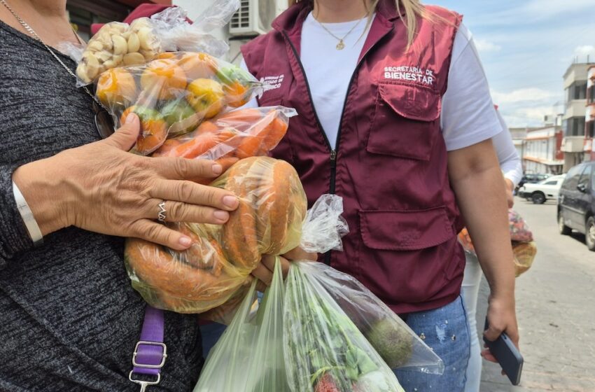  Entregan carne y abarrotes decomisados a La Familia Michoacana en la “Operación Liberación”