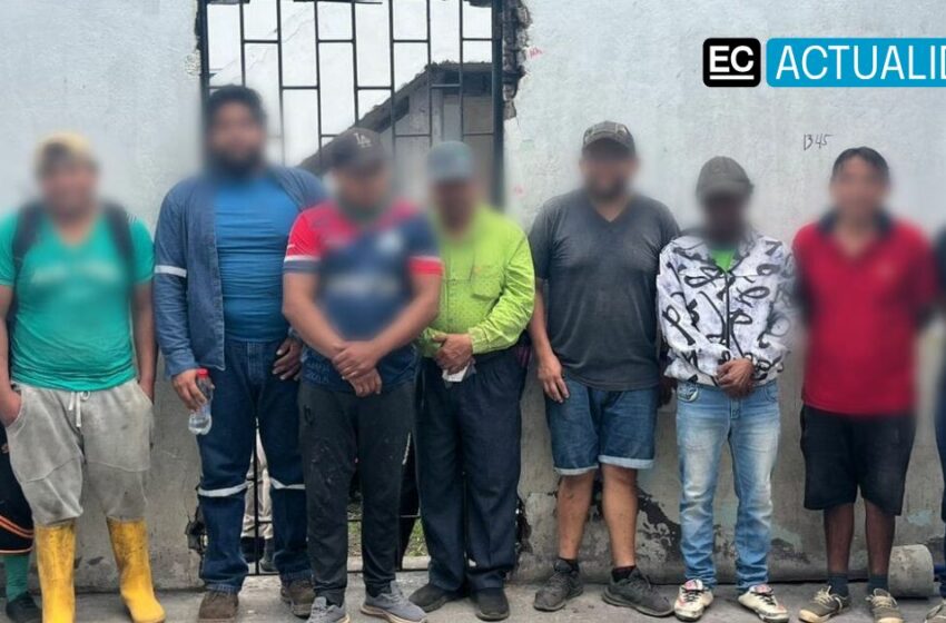 Operativo en Galápagos deja nueve detenidos por supuesta minería ilegal en área protegida
