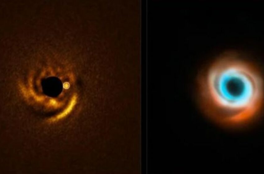  Astrónomos captaron por primera vez la luz directa de un planeta en formación