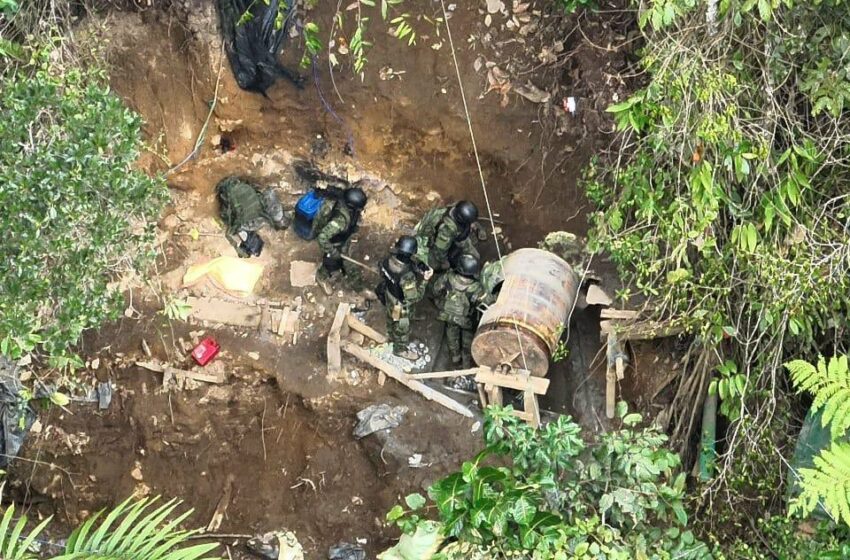 Ejército de Ecuador recupera sectores de Imbabura tomados por minería ilegal – El Diario
