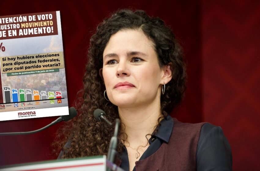 Morena presume encuesta: “Ni sumando toda la oposición nos alcanzan” – Polemón