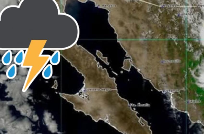  Aviso meteorológico en Sonora: tormentas fuertes con lluvia y rachas de viento