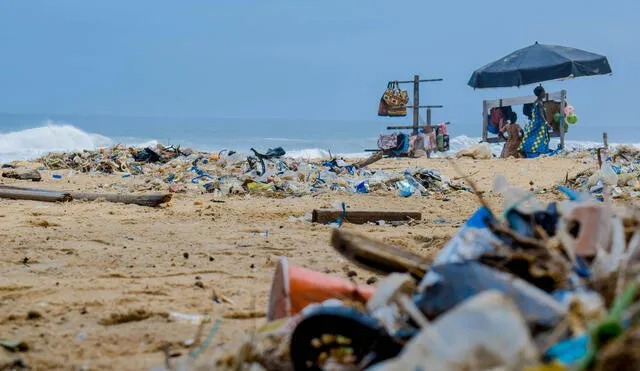  Persistente contaminación plástica en costas de Tamaulipas