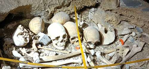 Rescata INAH conjunto mortuorio en Coahuila